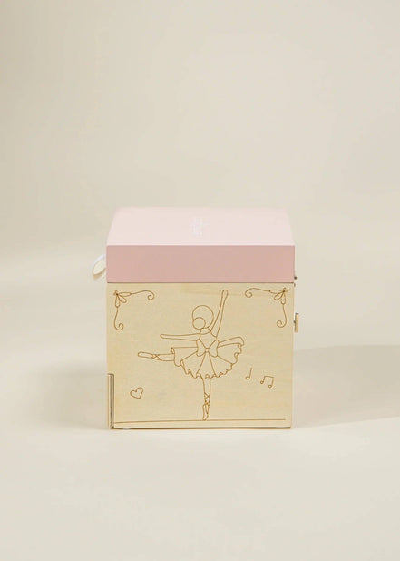 Wooden Musical Souvenir Box - Ballerina