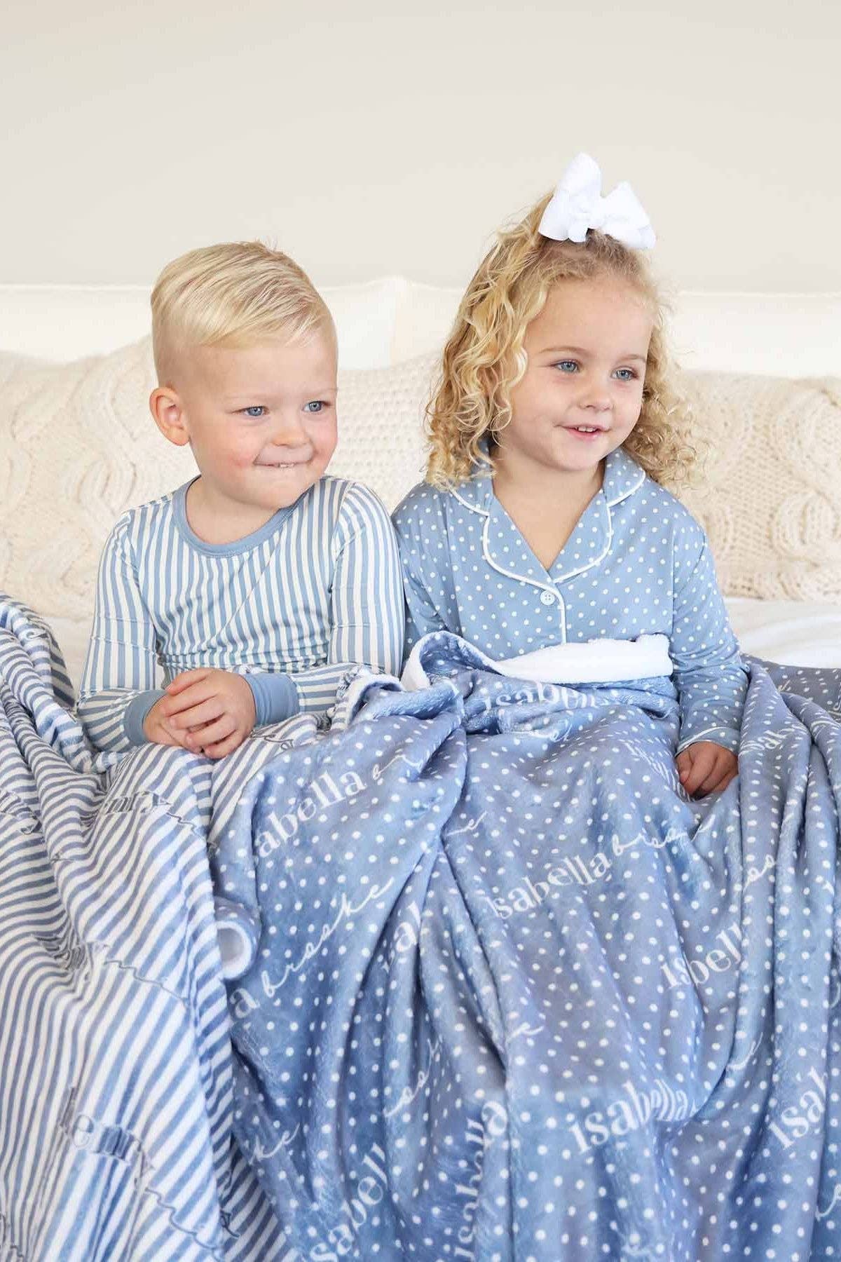 Two-Piece Pajama Set | Snuggle Stripes