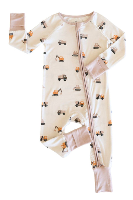 Convertible Zip Romper | Little Builder