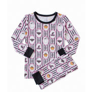 Halloween Glow-in-the-Dark Two-Piece Bamboo Pajama Set | Galloween
