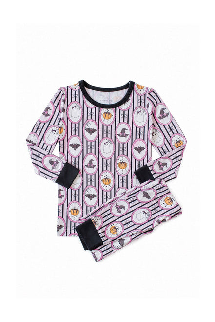 Halloween Glow-in-the-Dark Two-Piece Bamboo Pajama Set | Galloween