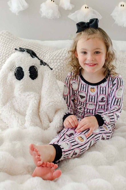 Halloween Glow-in-the-Dark Two-Piece Bamboo Pajama Set | Galloween