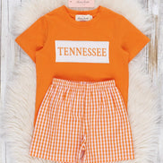 Tennessee Smocked Gingham Outfit