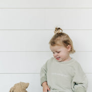 Jesus Loves You French Terry 100% Cotton Neutral Crewneck-
