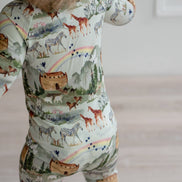 Noah's Ark Convertible Romper