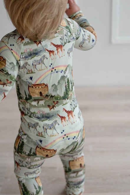 Noah's Ark Convertible Romper