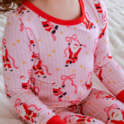Christmas Bamboo Two-Piece Pajama Set | Jolly Ribbons