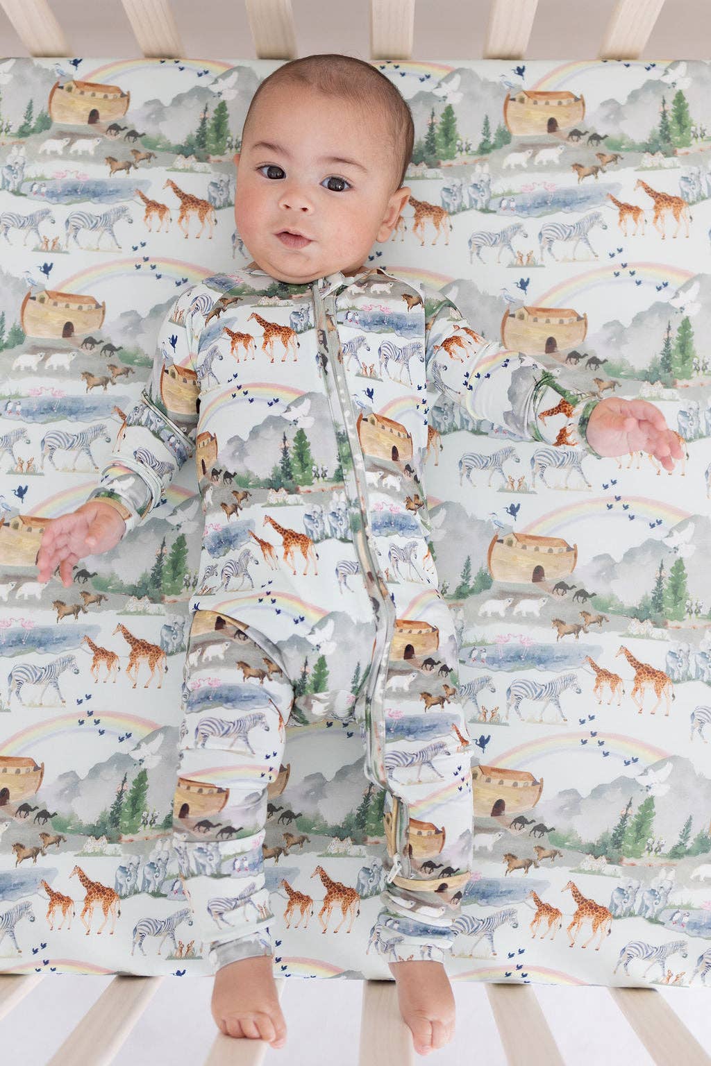 Noah's Ark Convertible Romper