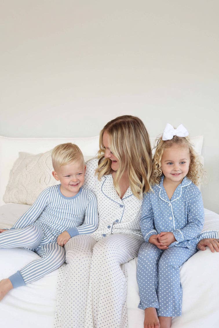 Two-Piece Pajama Set | Snuggle Stripes
