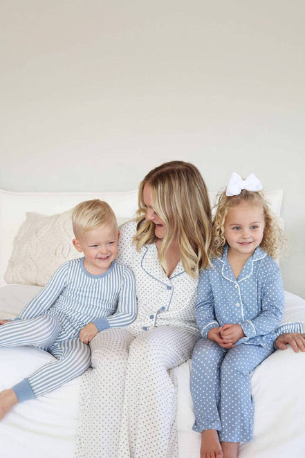 Two-Piece Pajama Set | Snuggle Stripes