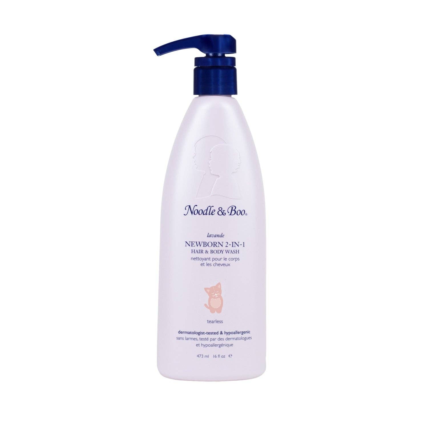 Newborn 2-in-1 Hair & Body Wash, Lavender, 16 oz