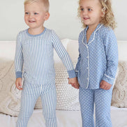 Two-Piece Pajama Set | Snuggle Stripes