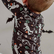 Halloween Glow-in-the-Dark Two-Piece Bamboo Pajama Set | Eye Want Candy
