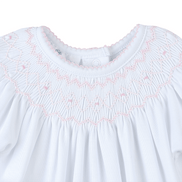 Lizzie's Classics Bishop Long Sleeve Bubble - Pink