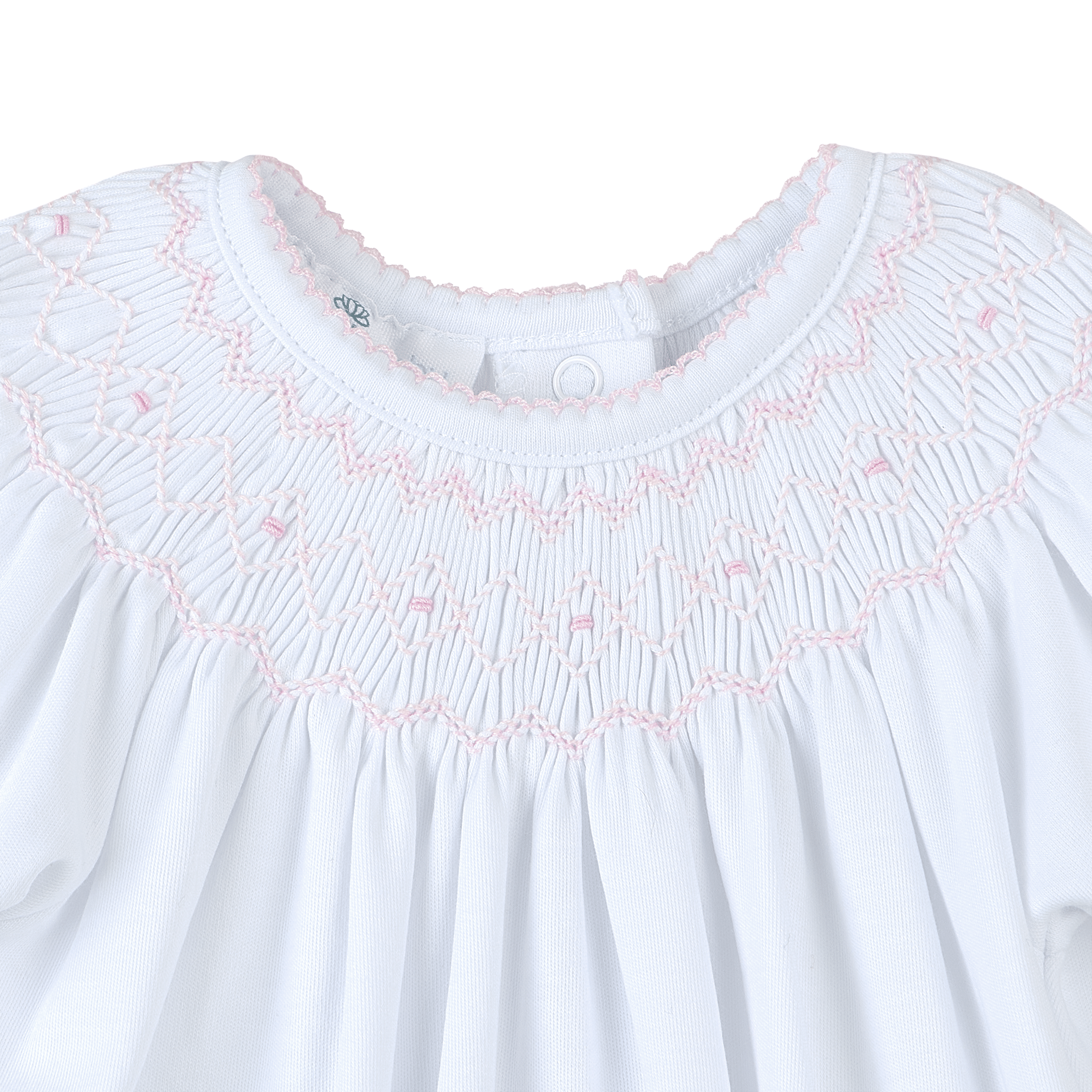 Lizzie's Classics Bishop Long Sleeve Bubble - Pink