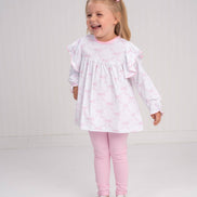 Abree Bubblegum Bows Legging Set