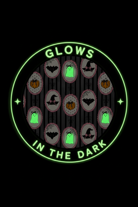 Halloween Glow-in-the-Dark Convertible Bamboo Zip Romper | Galloween