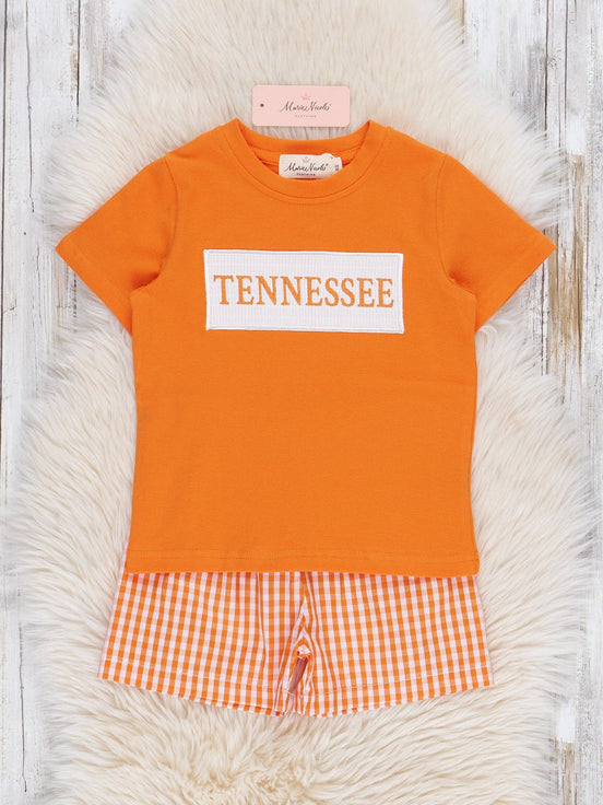 Tennessee Smocked Gingham Outfit