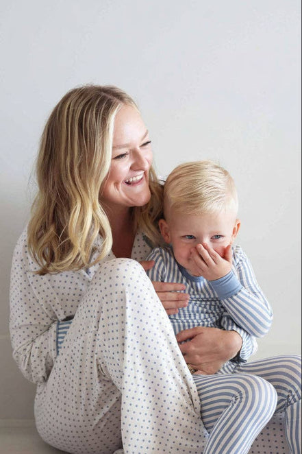 Two-Piece Pajama Set | Snuggle Stripes