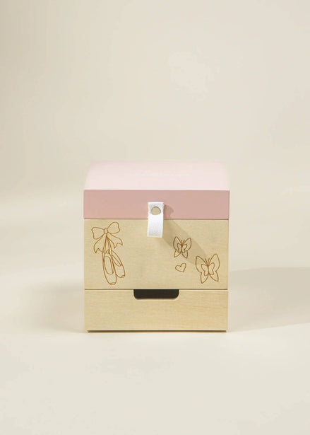 Wooden Musical Souvenir Box - Ballerina