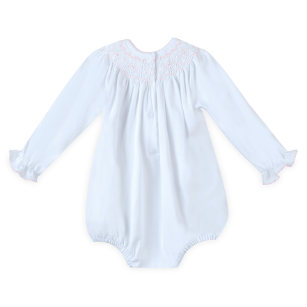 Lizzie's Classics Bishop Long Sleeve Bubble - Pink