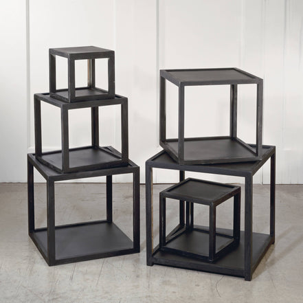 Wood Cube Risers (Set of 3 or 6)