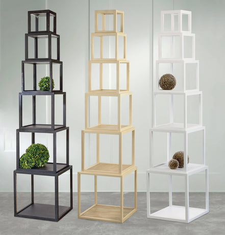 Wood Cube Risers (Set of 3 or 6)