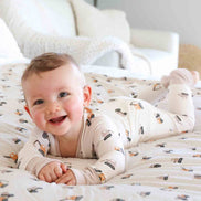 Convertible Zip Romper | Little Builder