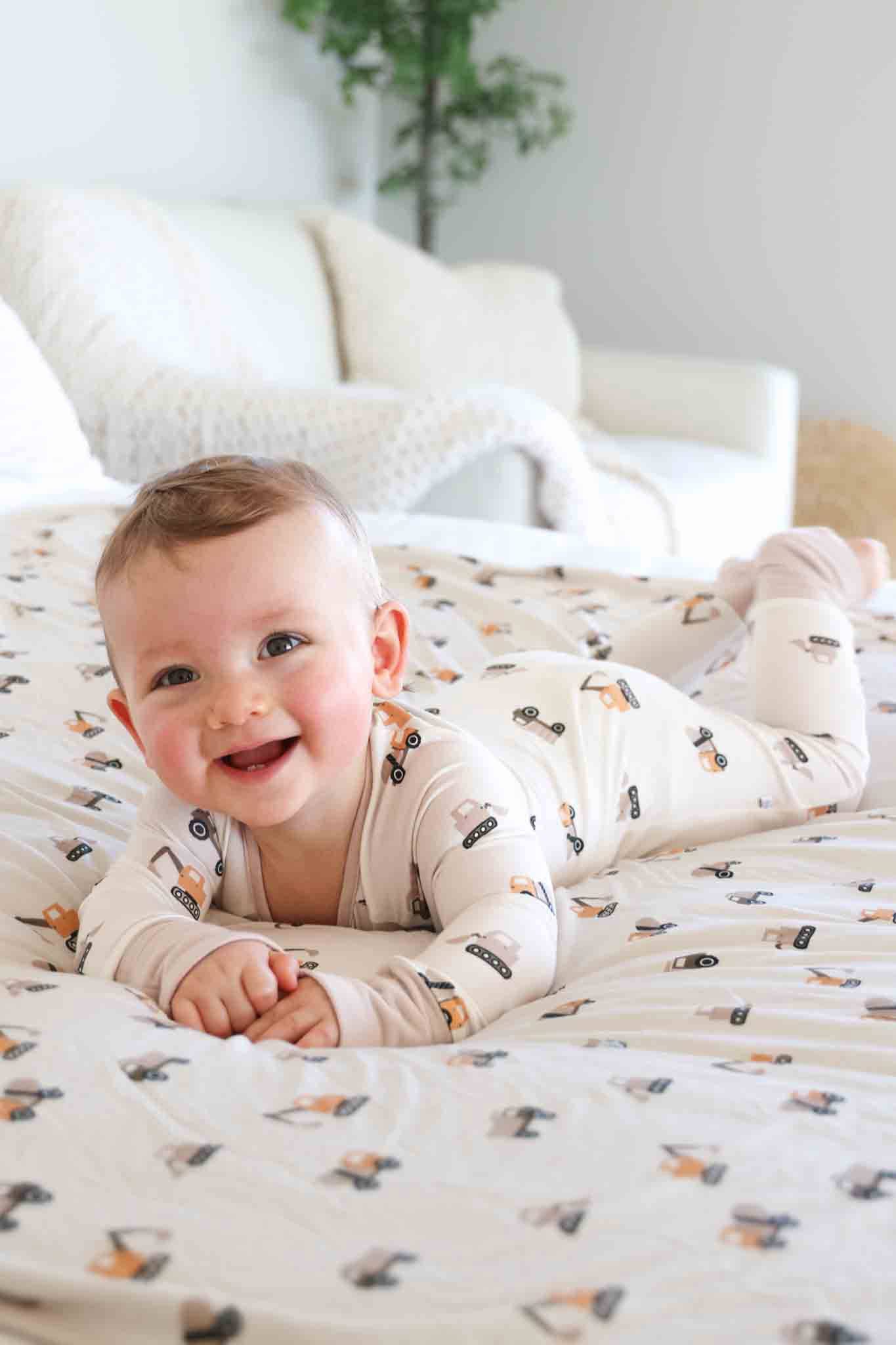 Convertible Zip Romper | Little Builder