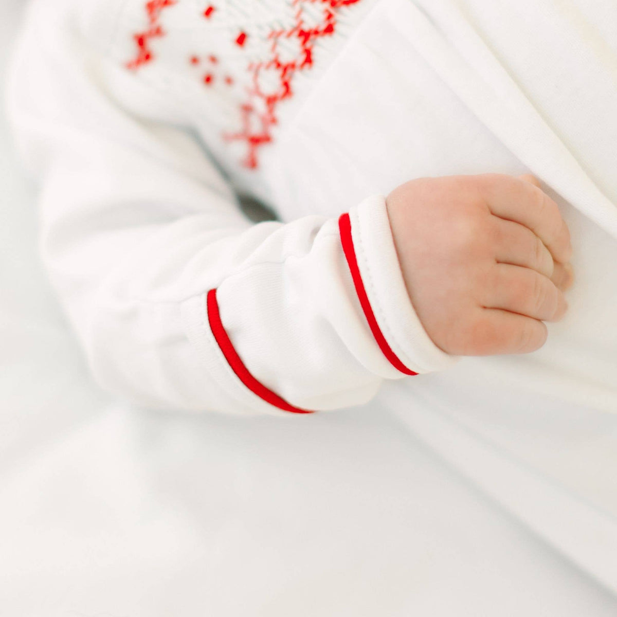 Henry Smocked Boy Footie