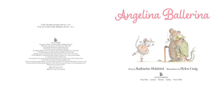Angelina Ballerina by Katharine Holabird