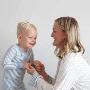 Two-Piece Pajama Set | Snuggle Stripes