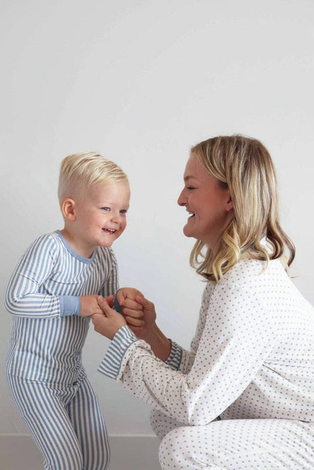 Two-Piece Pajama Set | Snuggle Stripes