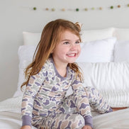Two Piece Bamboo Pajama Set | Camo Cutie