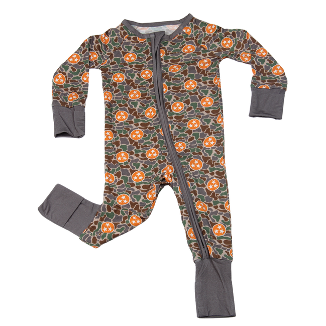 Camo Tri Star Unisex Kids Pajamas