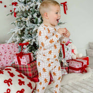 Bamboo Waffle Two-Piece Pajama Set | Gingersnap