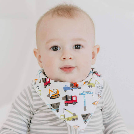 4 Pack Baby Bandana Bibs - Diesel