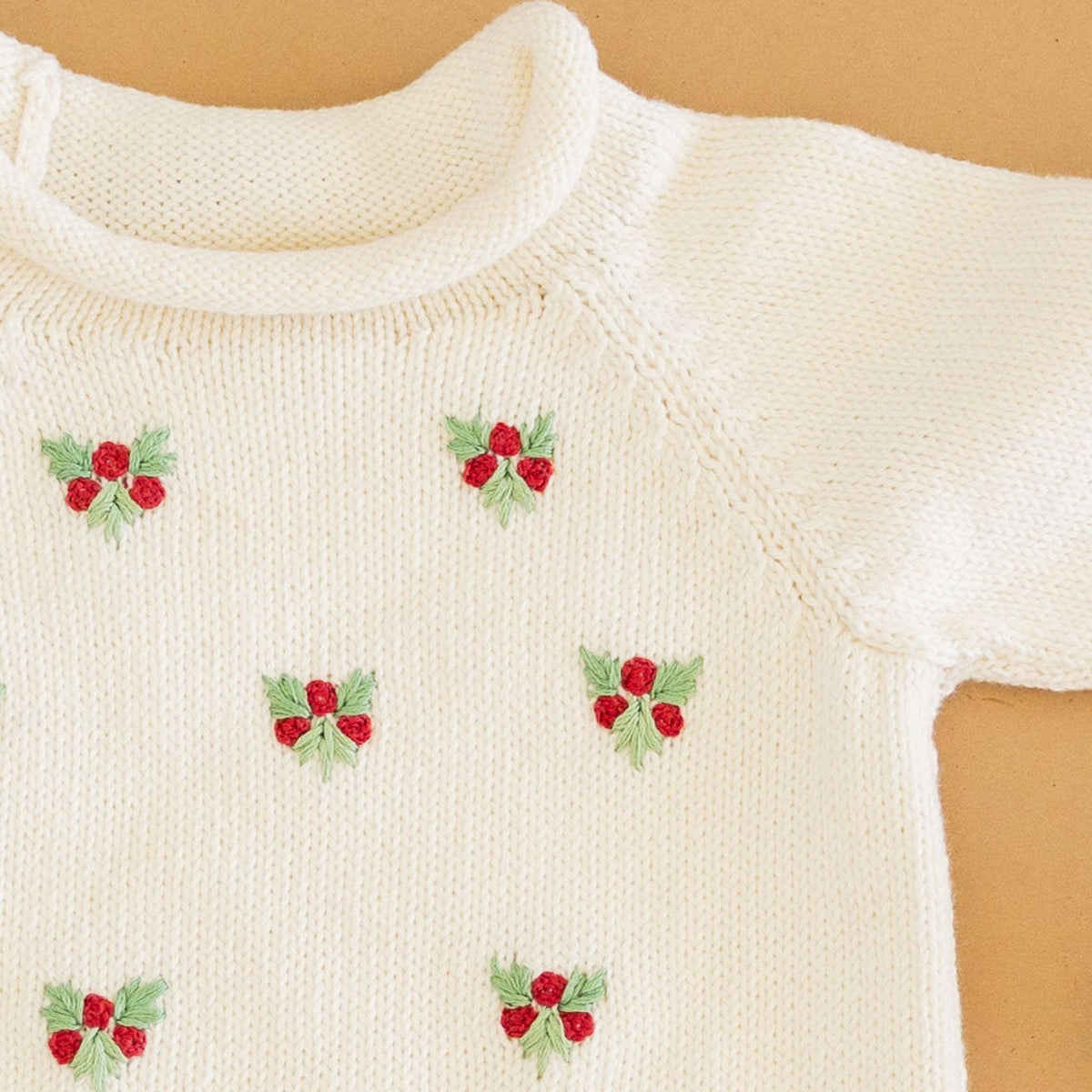 Winter Berries Raglan Sweater by Luna and Arlo