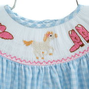 Rodeo Western Cowgirl Birdie Bubble