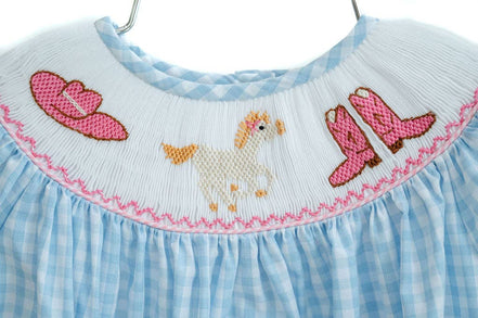 Rodeo Western Cowgirl Birdie Bubble