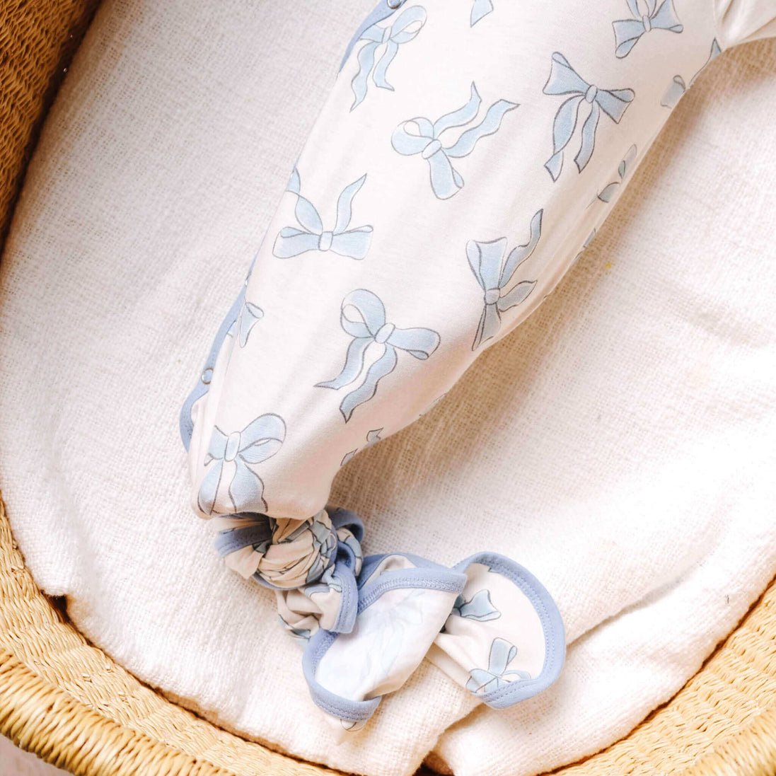 Newborn Knotted Gown - Daphne