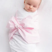 Bow Swaddle - Broadcloth