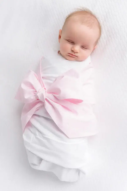 Bow Swaddle - Broadcloth