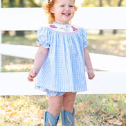 Rodeo Western Cowgirl Annabelle Bloomer Set