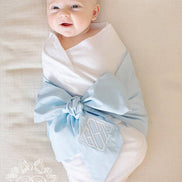 Bow Swaddle - Broadcloth