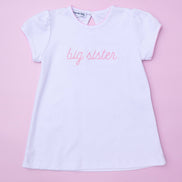 Big Sister Embroidered T-Shirt