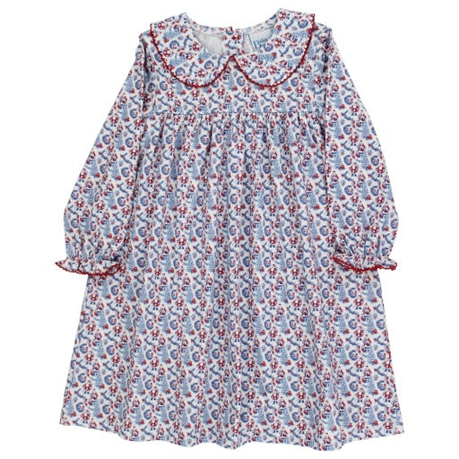 Santa Toile Knit Dress