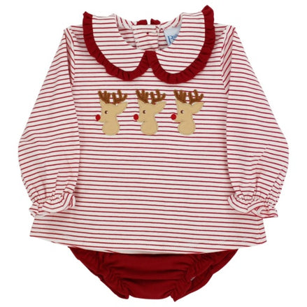 Rudy Reindeer Diaper Cover Set