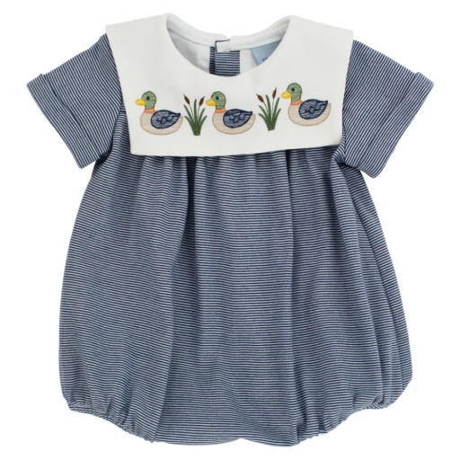 MARSHSIDE MALLARDS-KNIT INFANT BUBBLE
