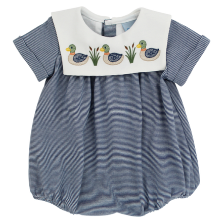 MARSHSIDE MALLARDS-KNIT INFANT BUBBLE